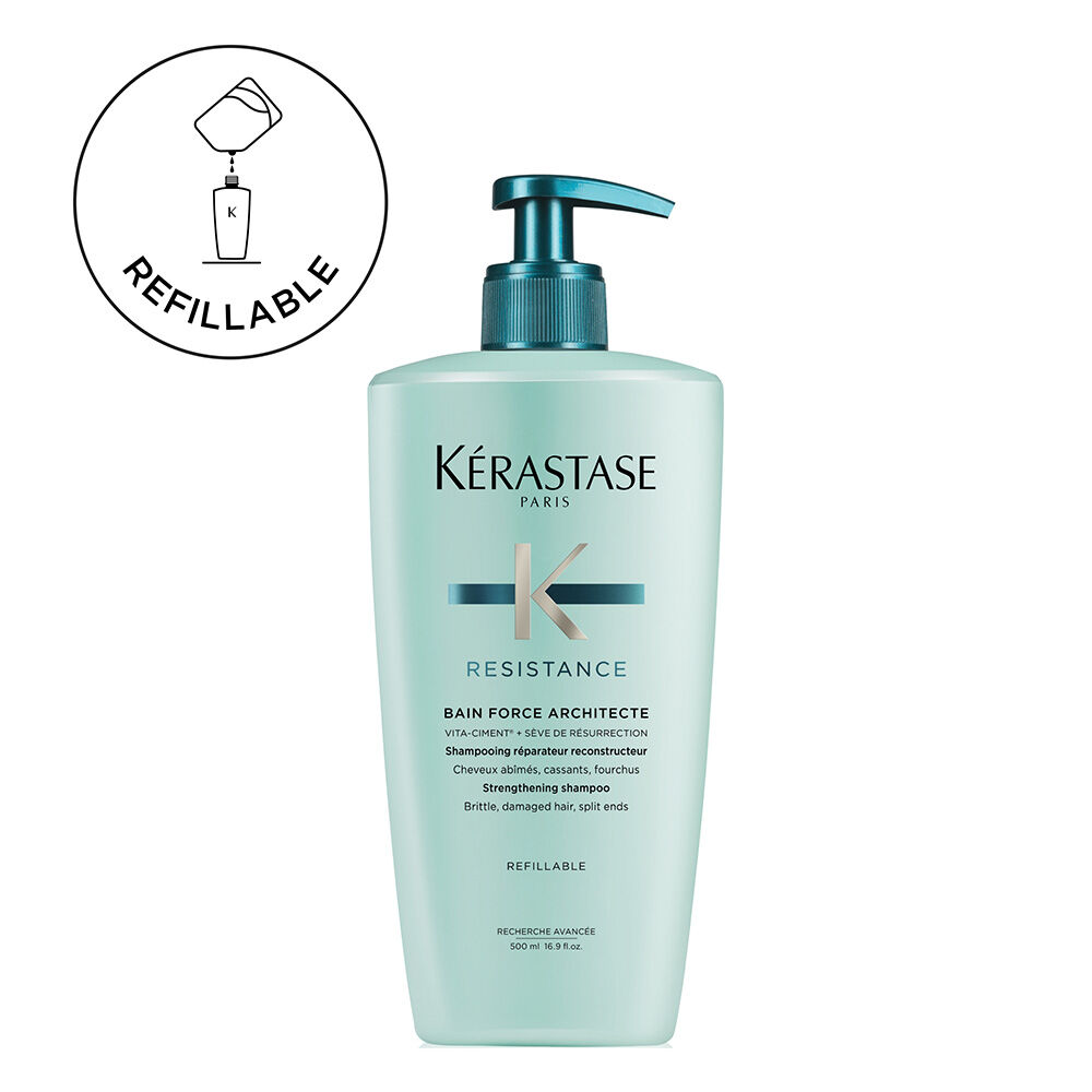 Shampoo Ricaricabile 500ml Bain Force Architecte