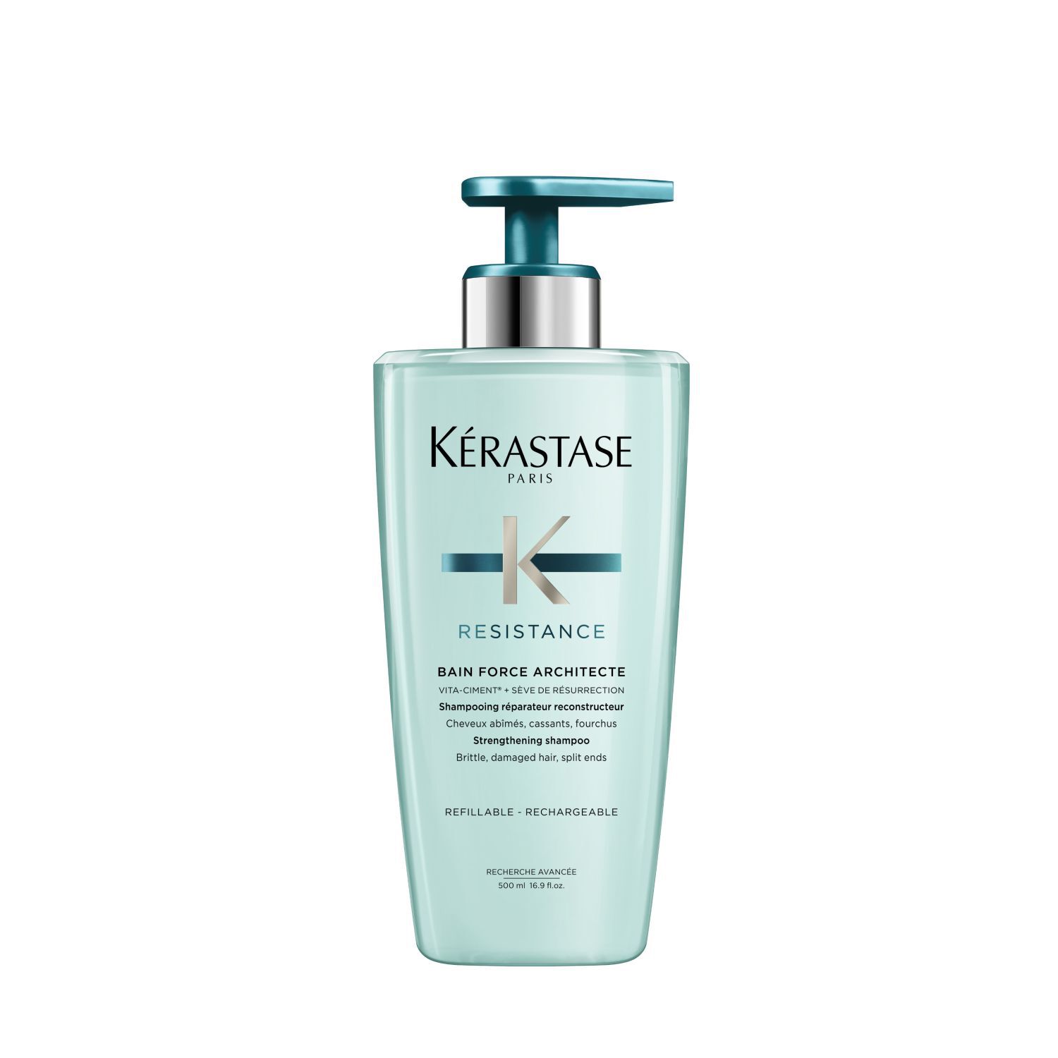 Shampoo Ricaricabile 500ml Bain Force Architecte