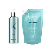 Bottiglia ricaricabile + ricarica Bain Force Architecte 500ml