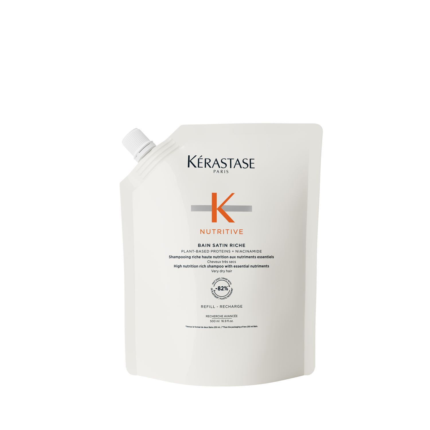 Ricarica Shampoo 500ml Bain Satin Riche