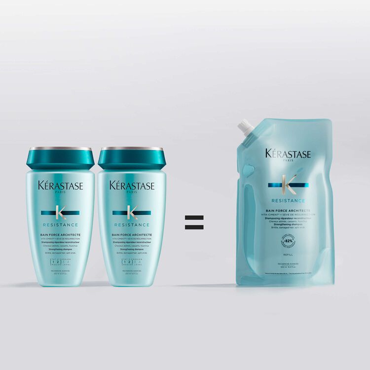 Ricarica Shampoo 500ml Bain Force Architecte