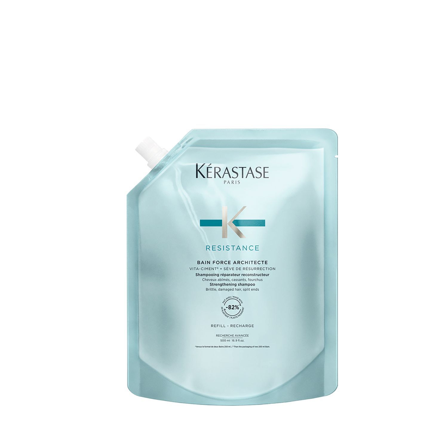 Ricarica Shampoo 500ml Bain Force Architecte