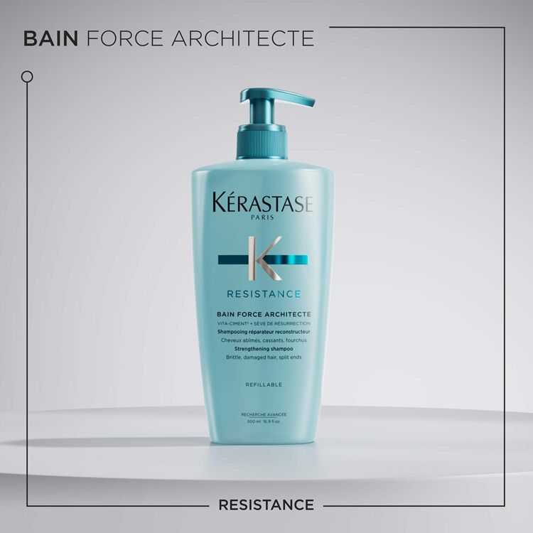 Shampoo Ricaricabile 500ml Bain Force Architecte