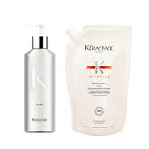 Bottiglia ricaricabile + ricarica Bain Satin 2 500ml