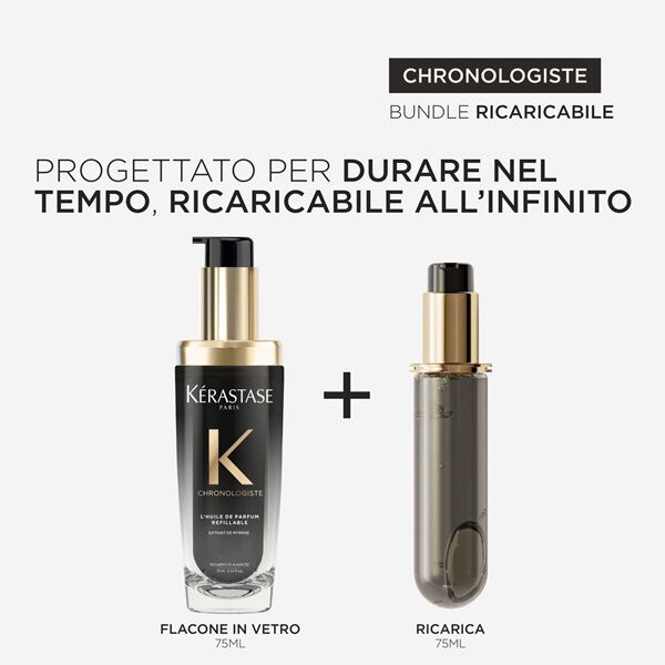 HUILE DE PARFUM OLIO PER CAPELLI RIVITALIZZANTE