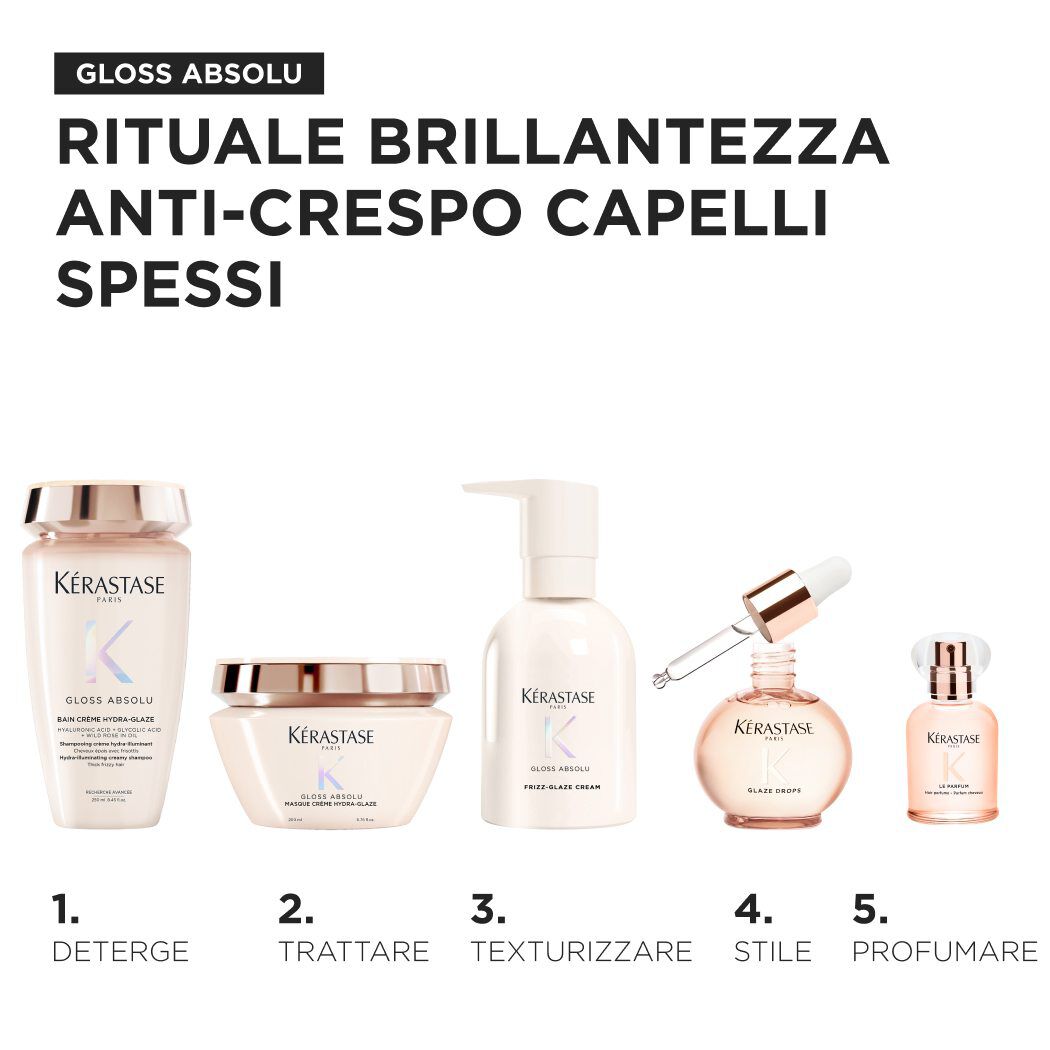 RITUALE D’ECCEZIONE BRILLANTEZZA ANTI CRESPO CAPELLI SPESSI