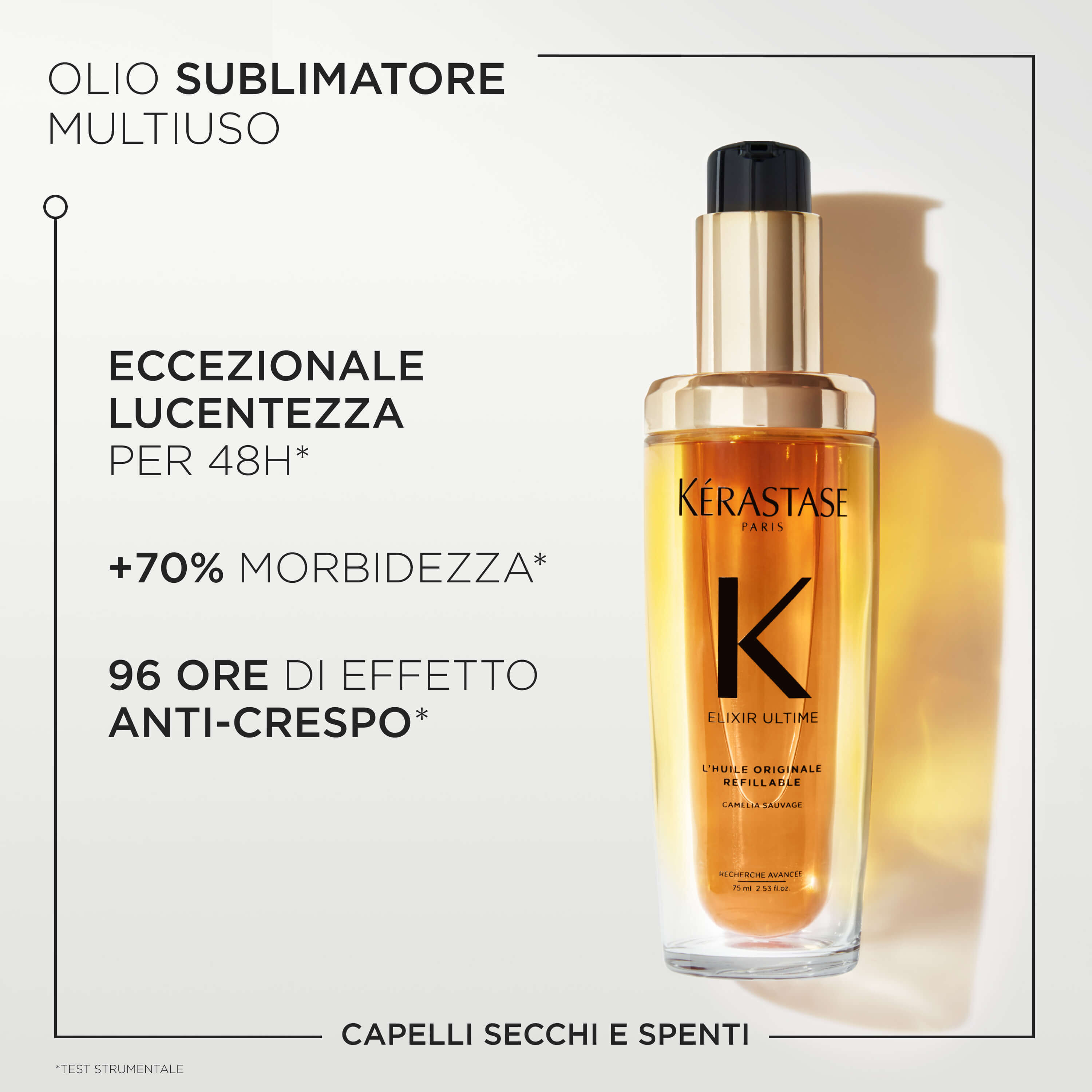 L'HUILE ORIGINALE RICARICABILE 75ml