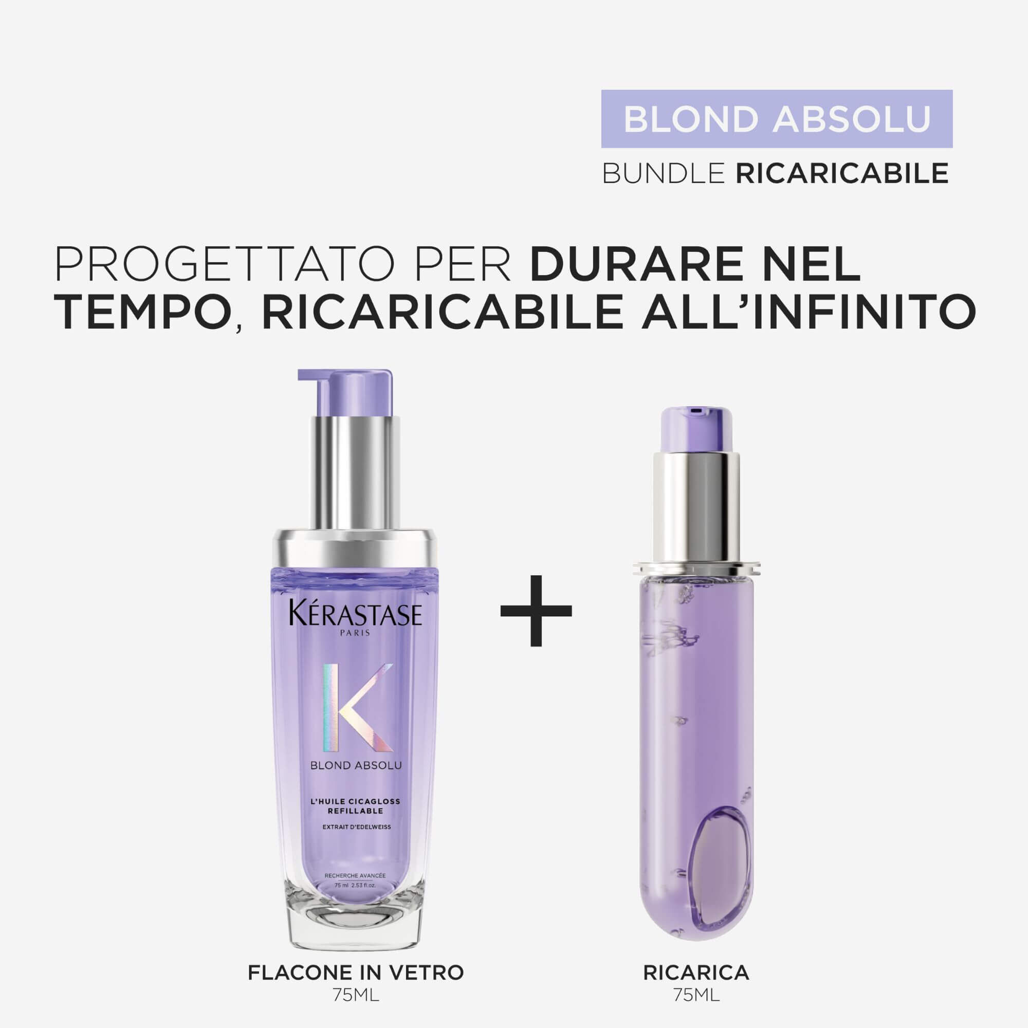L'HUILE CICAGLOSS + RICARICA