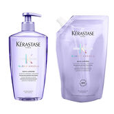 Duo Flacone a Pompa 500ml + Eco-ricarica 500ml Shampoo Bain Lumiere