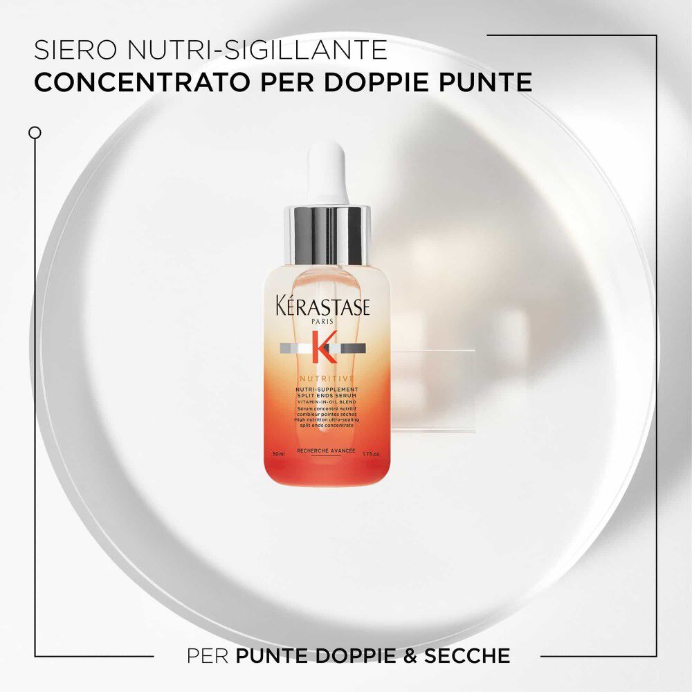 Quartetto di trattamenti Nutritive per capelli secchi
