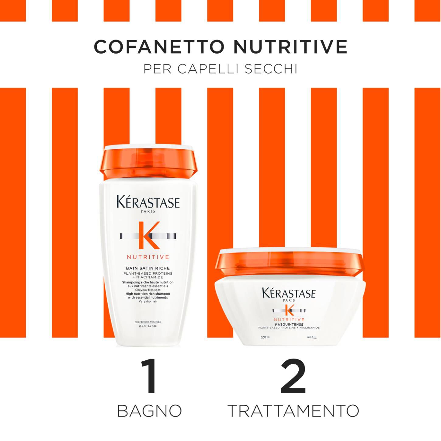Nutritive - Coffret per capelli fini e molto secchi - Edizione limitata
