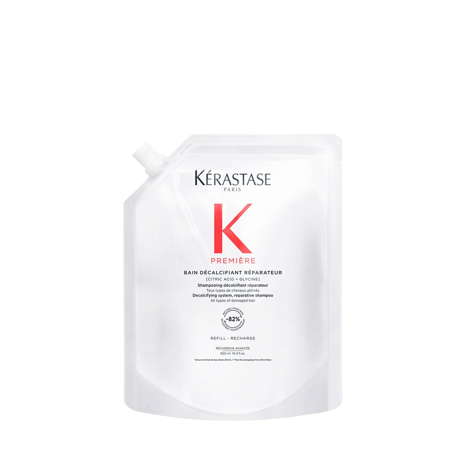 Ricarica Shampoo 500ml Bain Decalcifiant Reparateur
