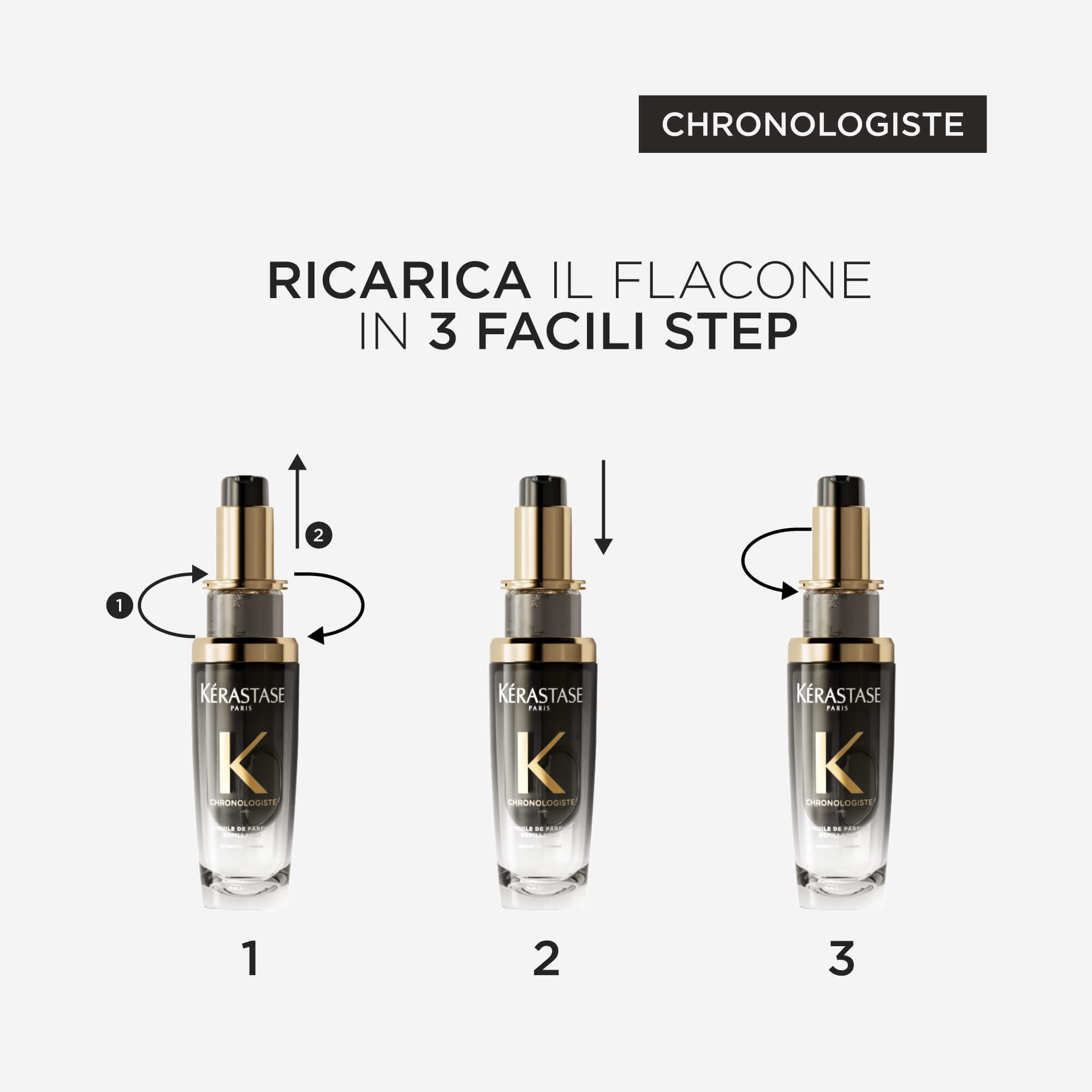 HUILE DE PARFUM OLIO PER CAPELLI RIVITALIZZANTE