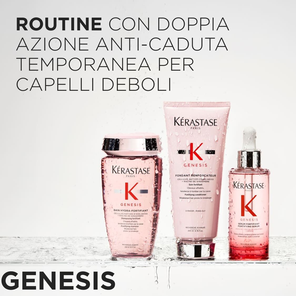 Trio Genesis Capelli Fini