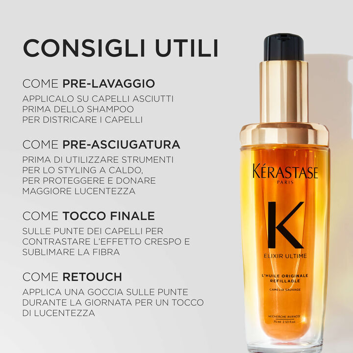 L'HUILE ORIGINALE RICARICABILE 75ml