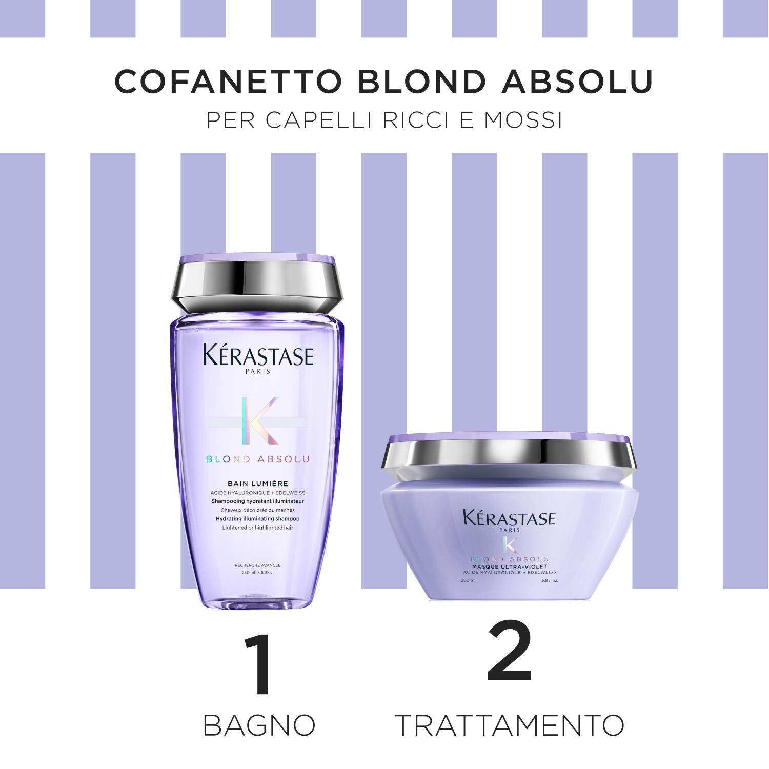 Blond Absolu - Duo per neutralizzare i capelli con riflessi ottoniani - Edizione Limitata