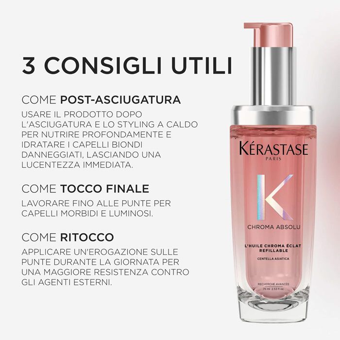 L'HUILE CHROMA ECLAT + RICARICA