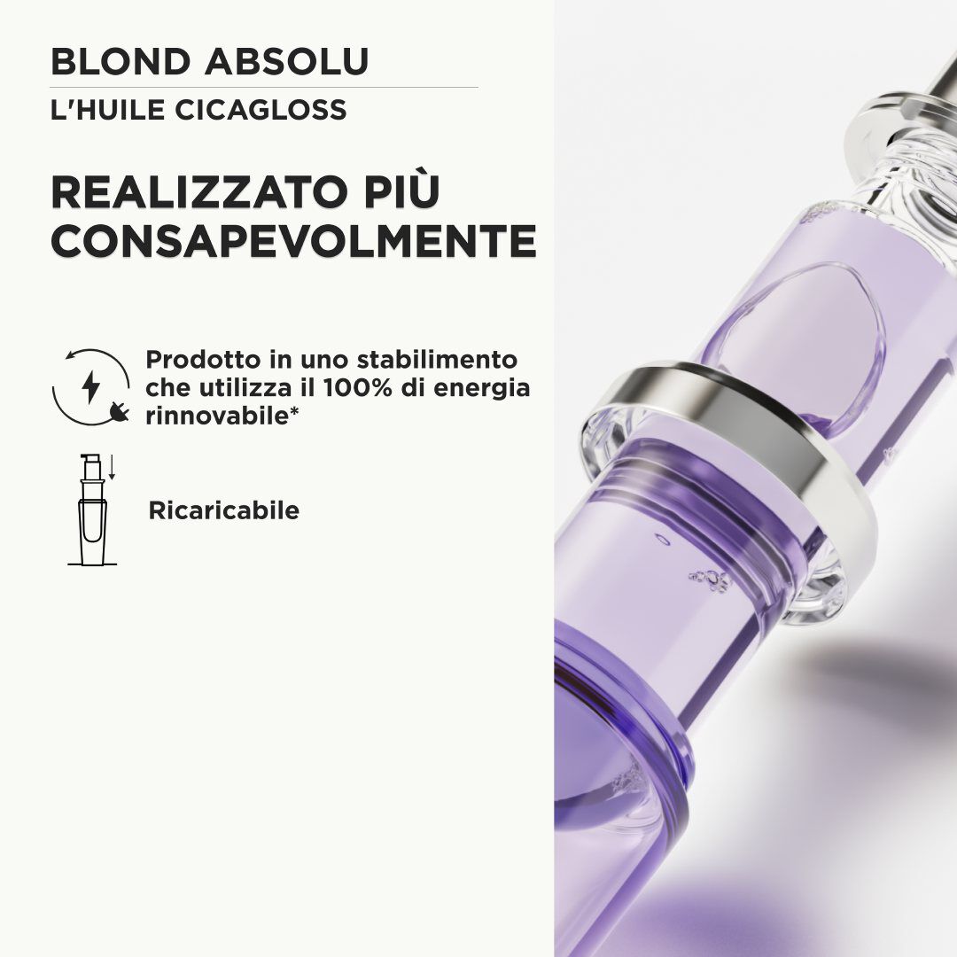 L'HUILE CICAGLOSS RICARICABILE 75ML