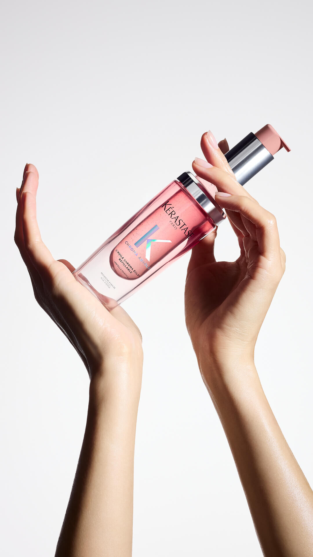 huile cheveux colores