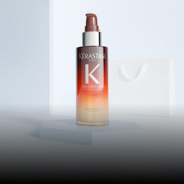 Flacone arancione del Siero Notte 8H Nutritive di Kerastase.