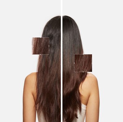 capelli all'olio di argan prima dopo