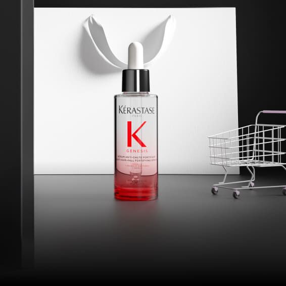 Flacone rosa del Siero Universale Chronologiste di Kerastase.